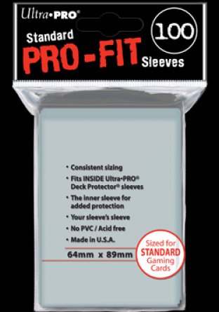 Ultra Pro Pro-Fit Perfect Fit Standard Size Sleeves (100)