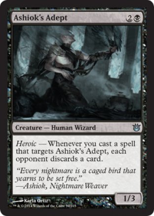 Ashiok’s Adept | Born of the Gods