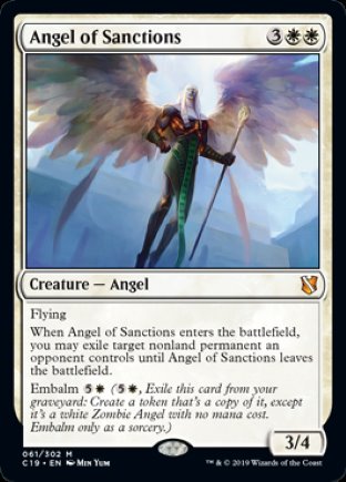 Angel of Sanctions | Commander 2019