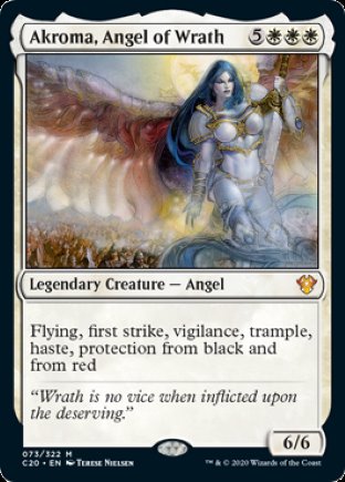 Akroma, Angel of Wrath | Commander 2020