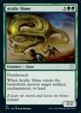 Acidic Slime | Commander Forgotten Realms