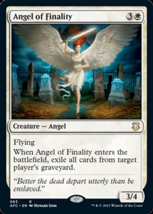 Angel of Finality | Commander Forgotten Realms
