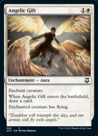 Angelic Gift | Commander Forgotten Realms