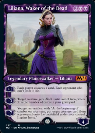 Liliana, Waker of the Dead | Core Set 2021 (SC)