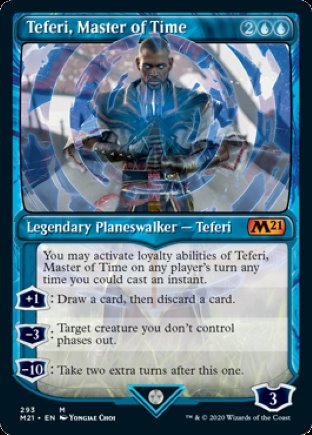 Teferi, Master of Time | Core Set 2021 (SCD)