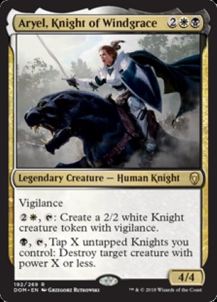 Aryel, Knight of Windgrace | Dominaria