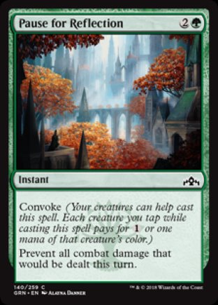 Pause for Reflection | Guilds of Ravnica