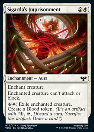 Sigarda’s Imprisonment | Innistrad Crimson Vow