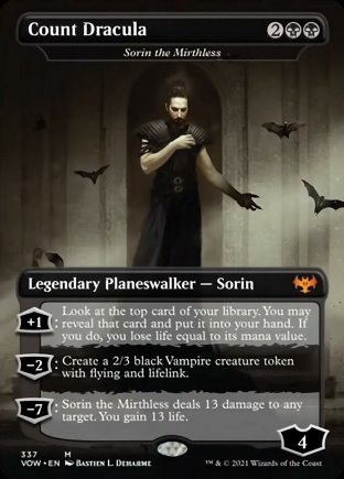 Sorin the Mirthless | Innistrad Crimson Vow