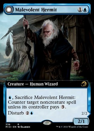 Malevolent Hermit | Innistrad Midnight Hunt