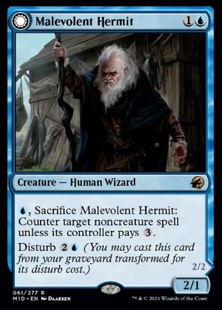 Malevolent Hermit | Innistrad Midnight Hunt