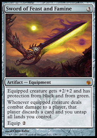 Sword of Feast and Famine | Mirrodin Besieged