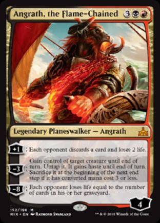 Angrath, the Flame-Chained | Rivals of Ixalan