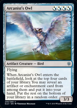 Arcanist’s Owl | Throne of Eldraine