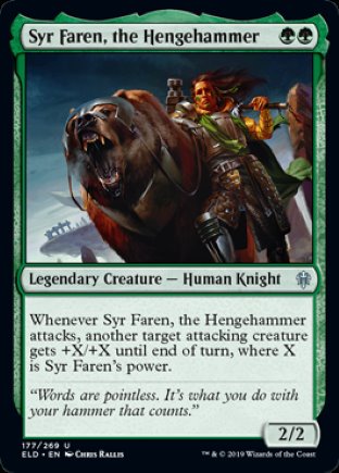 Syr Faren, the Hengehammer