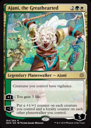 Ajani, the Greathearted | War of the Spark