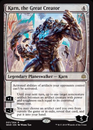 Karn, the Great Creator | War of the Spark